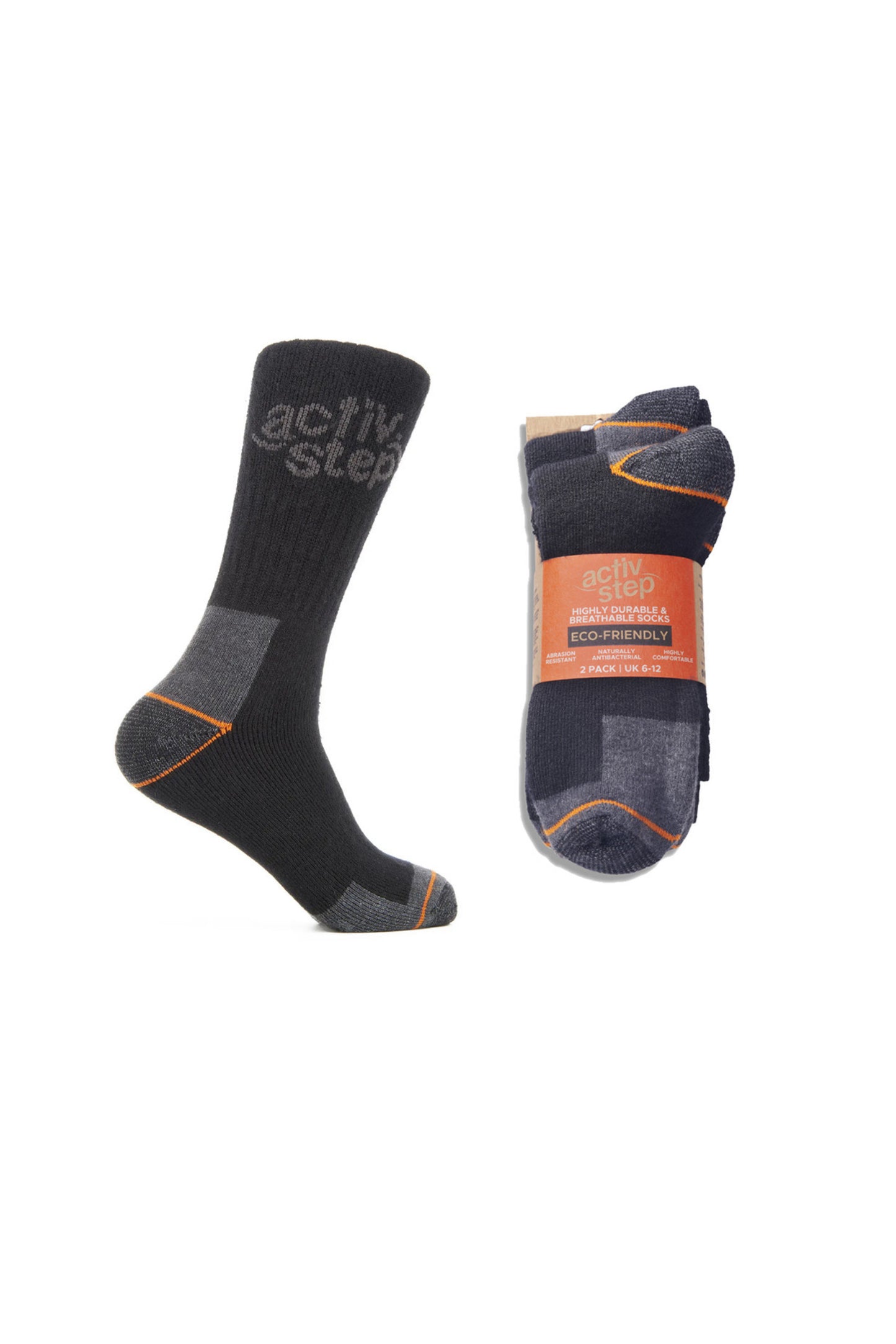 Activ-Step Durable & Breathable Bamboo Socks