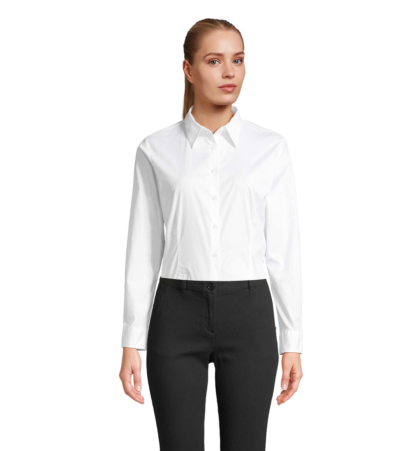 Eden long sleeve stretch shirt