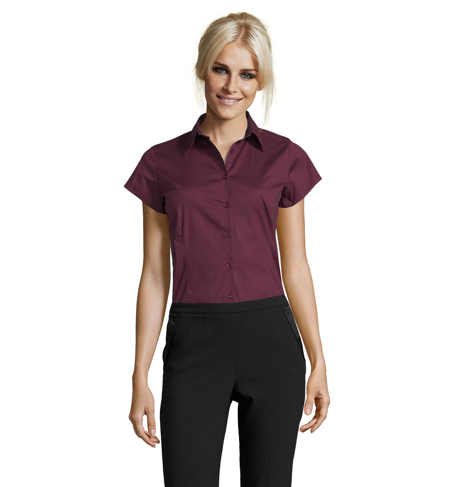 EXCESS Short Sleeve Stretch Women's Shirt