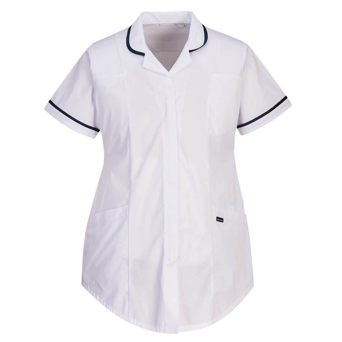 Ladies Stretch Maternity Tunic White
