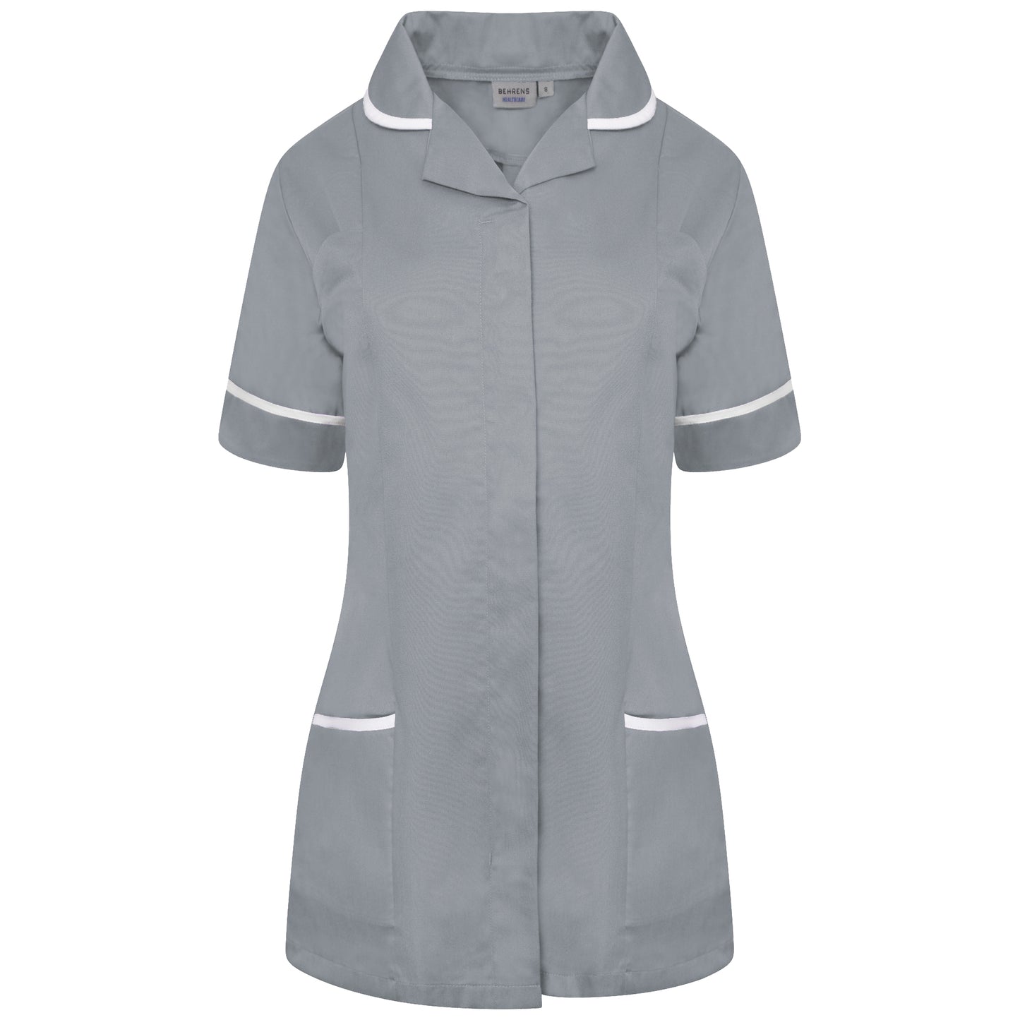 Behrens Storm Grey Ladies Round Collar Tunic