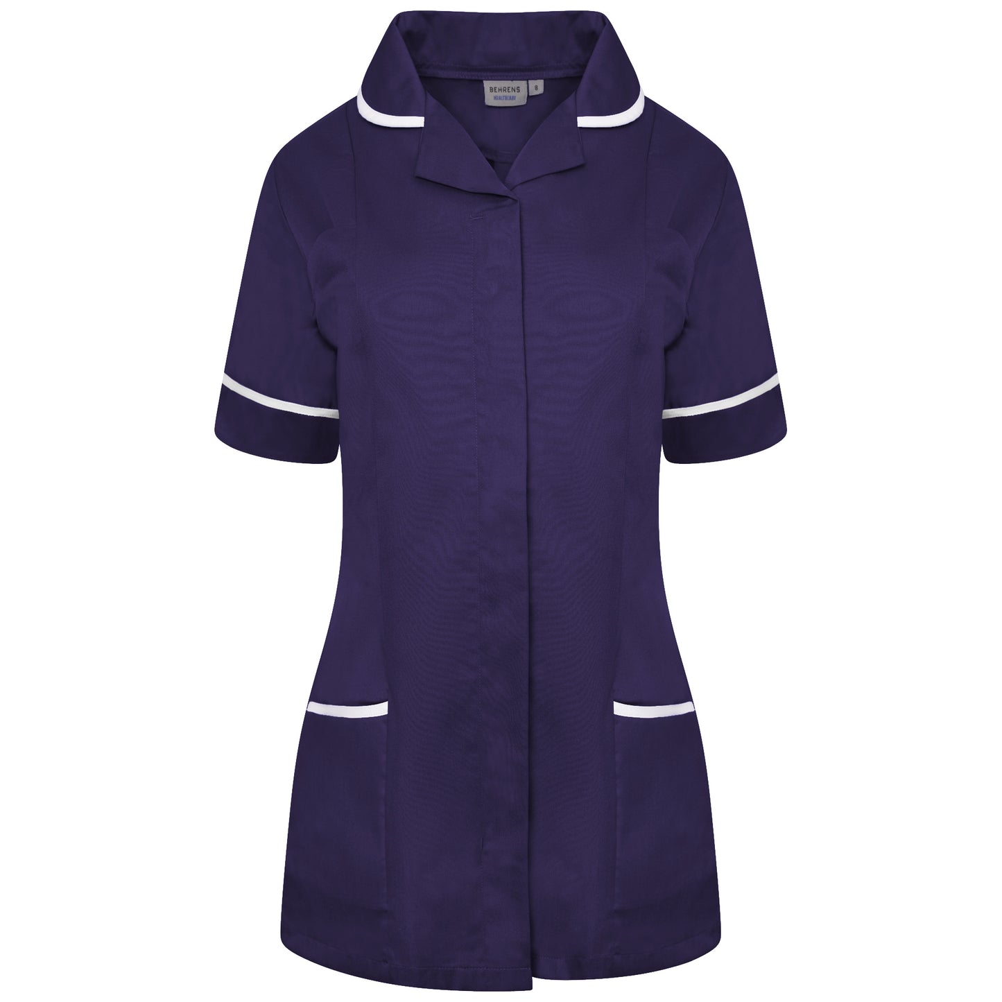 Behrens Navy Ladies Round Collar Tunic