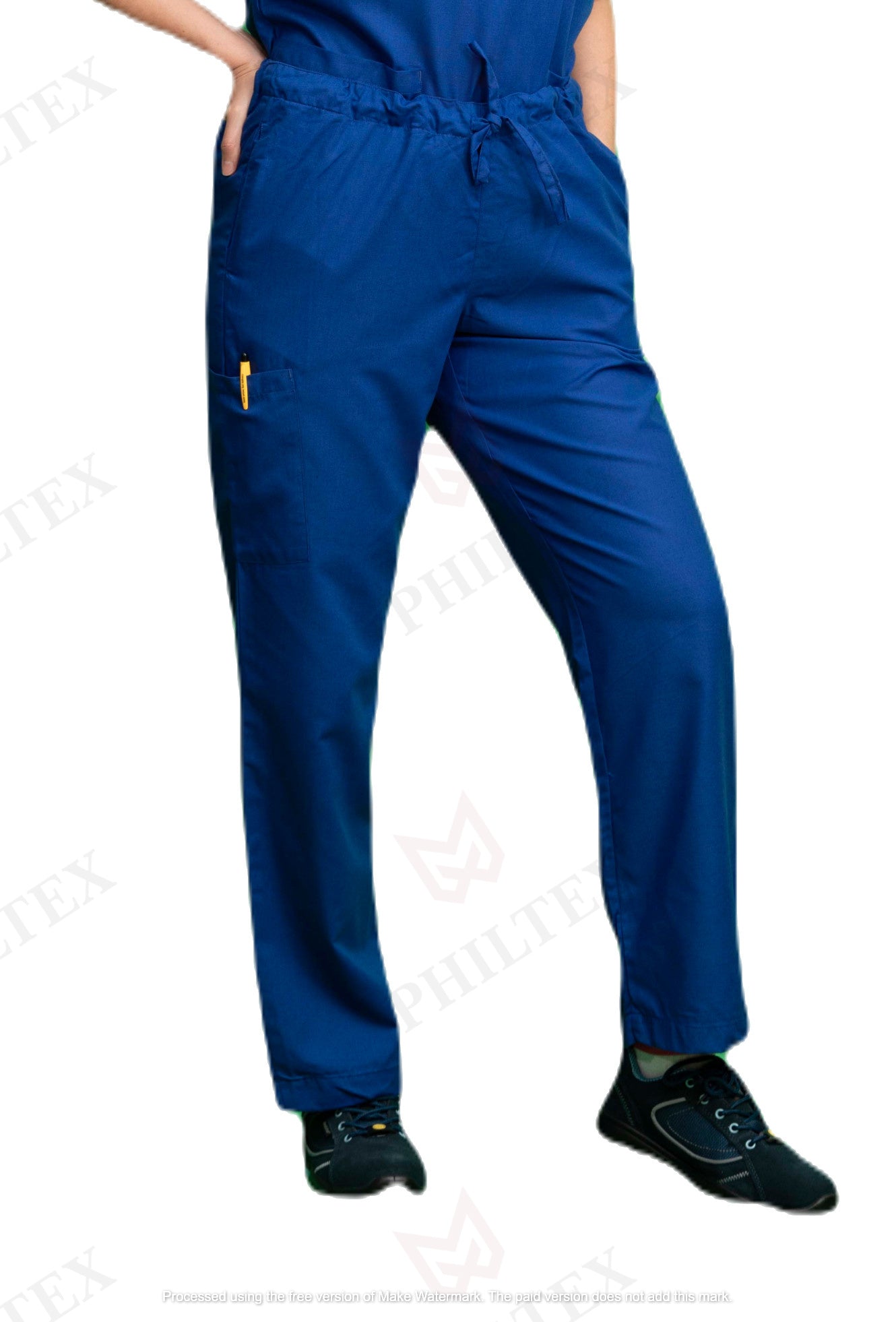 PhilTex Premium Scrub Bottoms Royal Blue