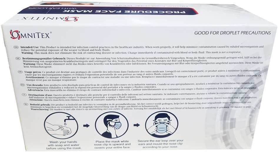 Omnitex Premium3Ply Mask Face Type IIR