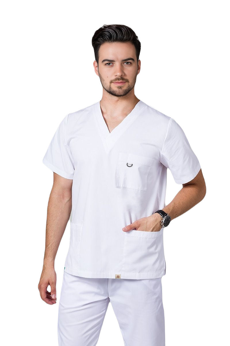 PhilTex Premium Unisex Scrub Tops White