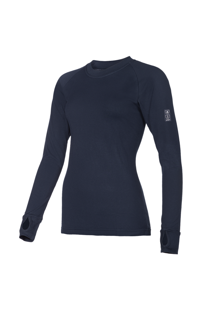 Keibu Flame retardant and anti-static ladies long sleeves shirt