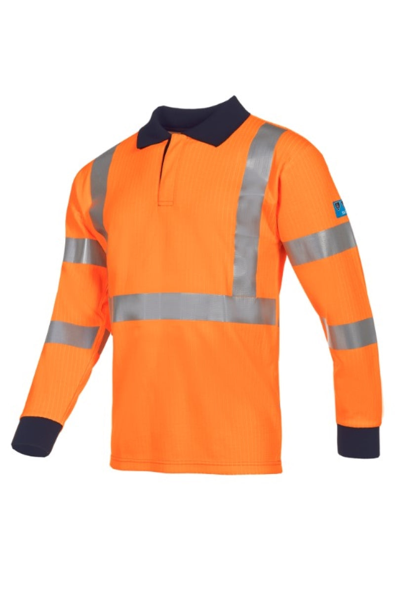 Lerby Hi-vis polo shirt with Arc protection