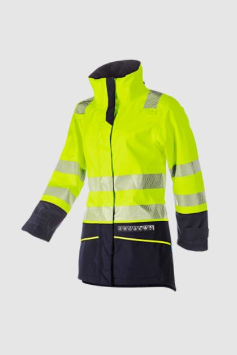 Vaski Hi-vis ladies rain jacket with ARC protection