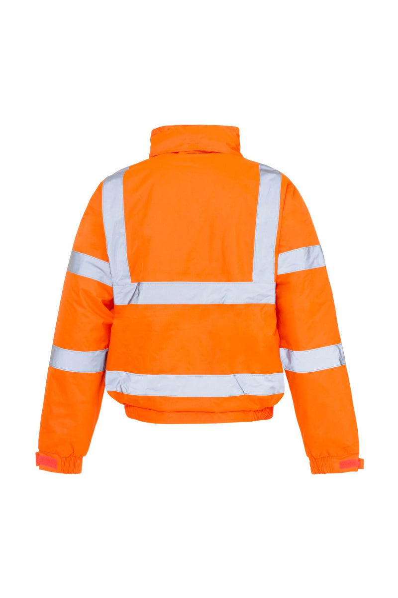 Hi Vis Orange Standard Storm Bomber Jacket H36