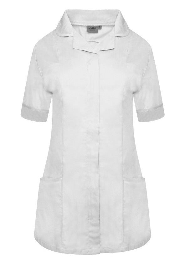Fully White Ladies Round Collar Tunic