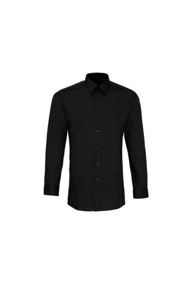 Premier Long Sleeve Fitted Poplin Shirt