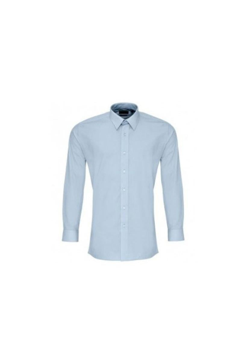 Premier Long Sleeve Fitted Poplin Shirt