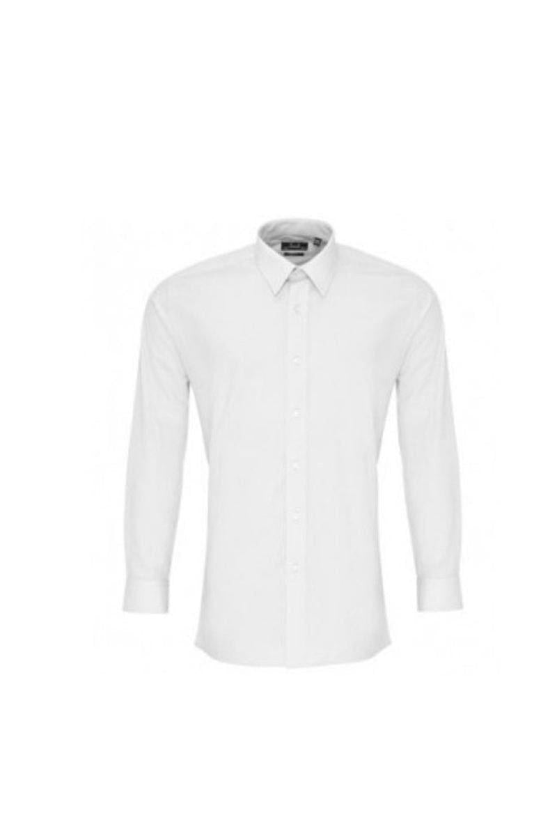 Premier Long Sleeve Fitted Poplin Shirt