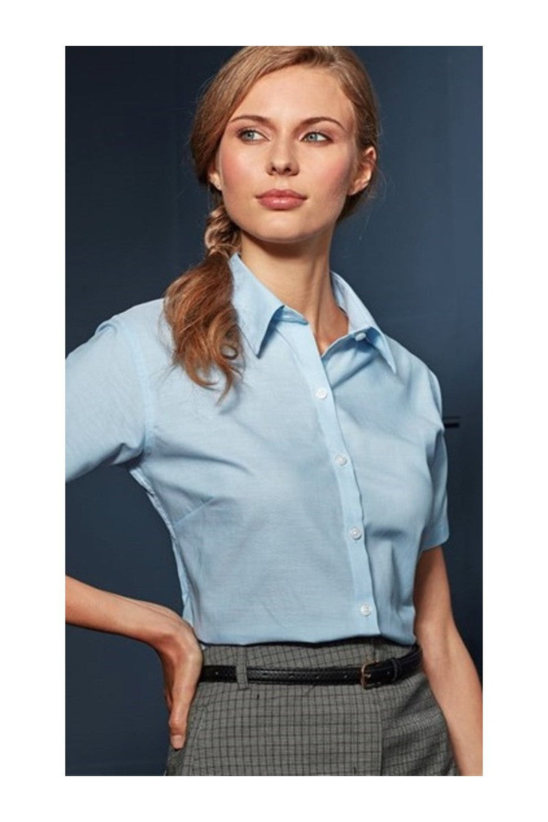 Women's Premier Oxford short sleeve shirt
