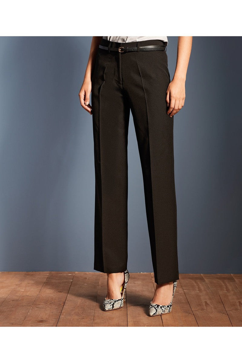 Premier Ladies Polyester Trousers Black