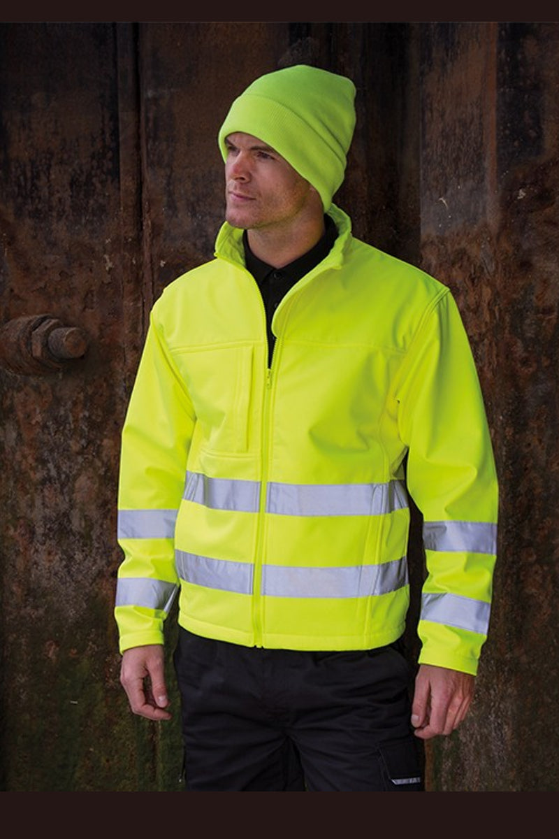 Safe-Guard Hi-Vis Soft Shell Jacket