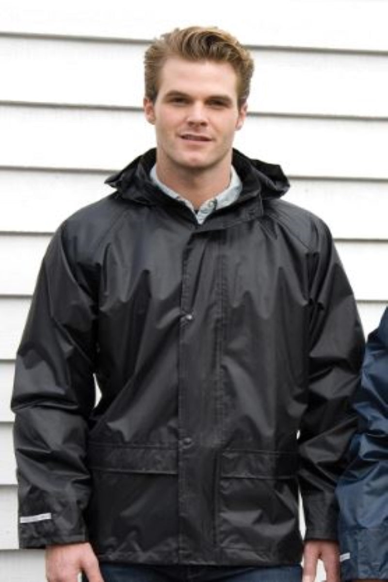 Core rain jacket
