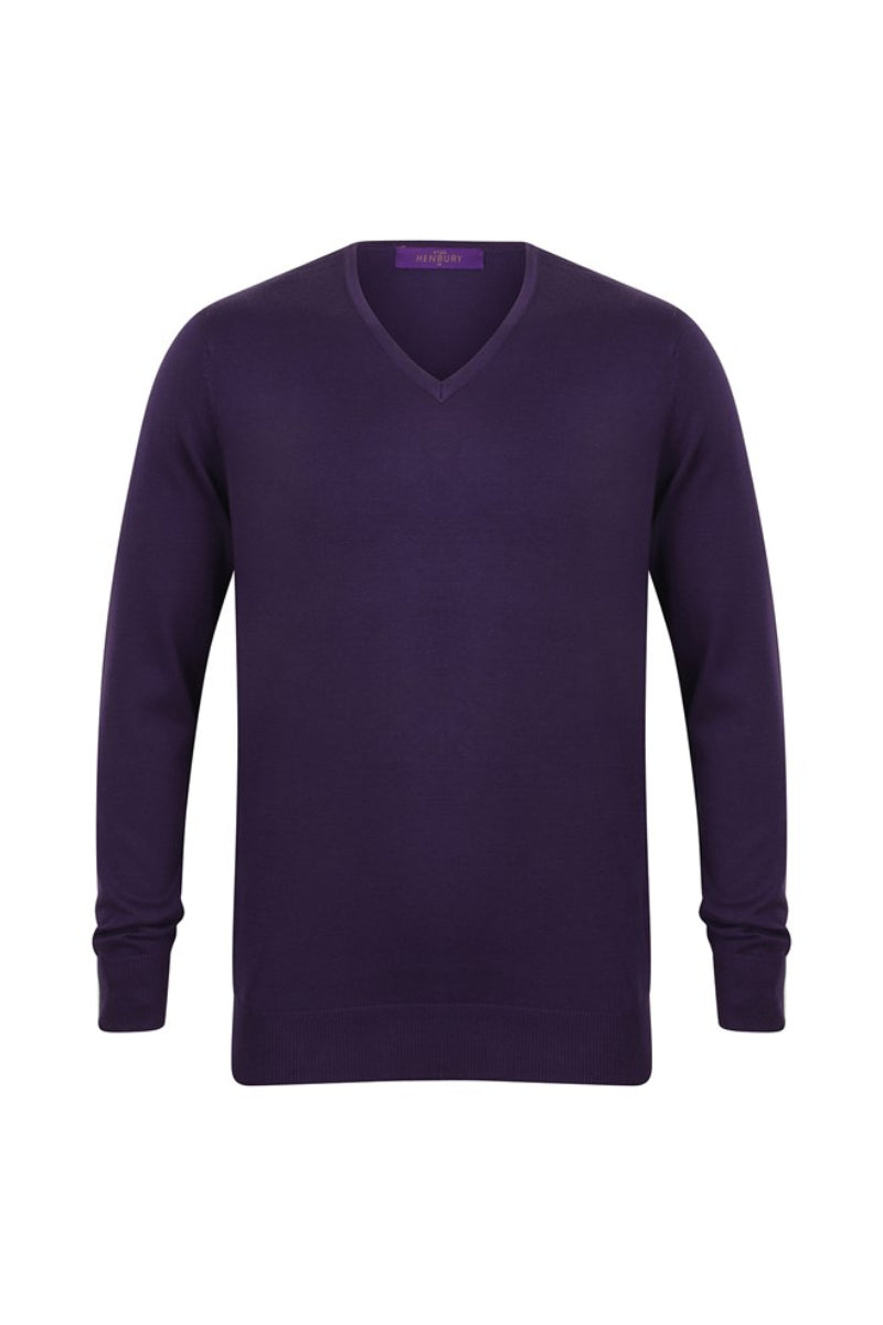 12 gauge v-neck jumper