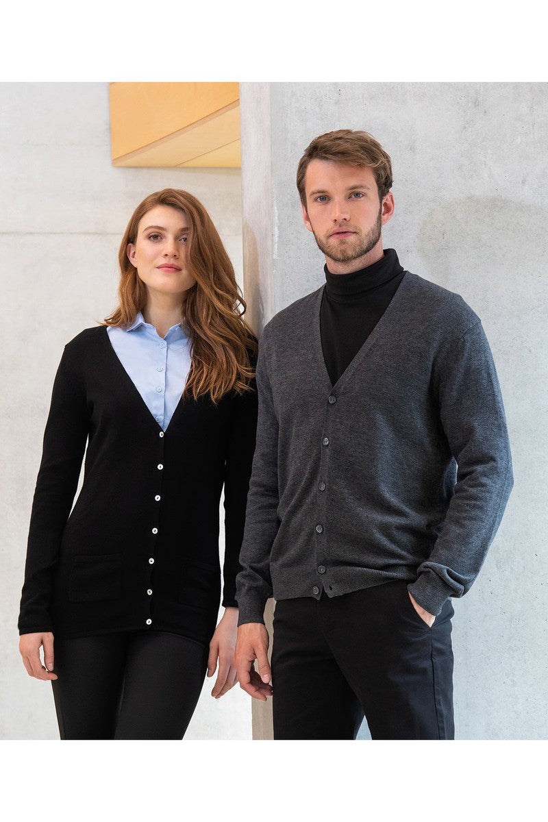 Women's v-button cardigan