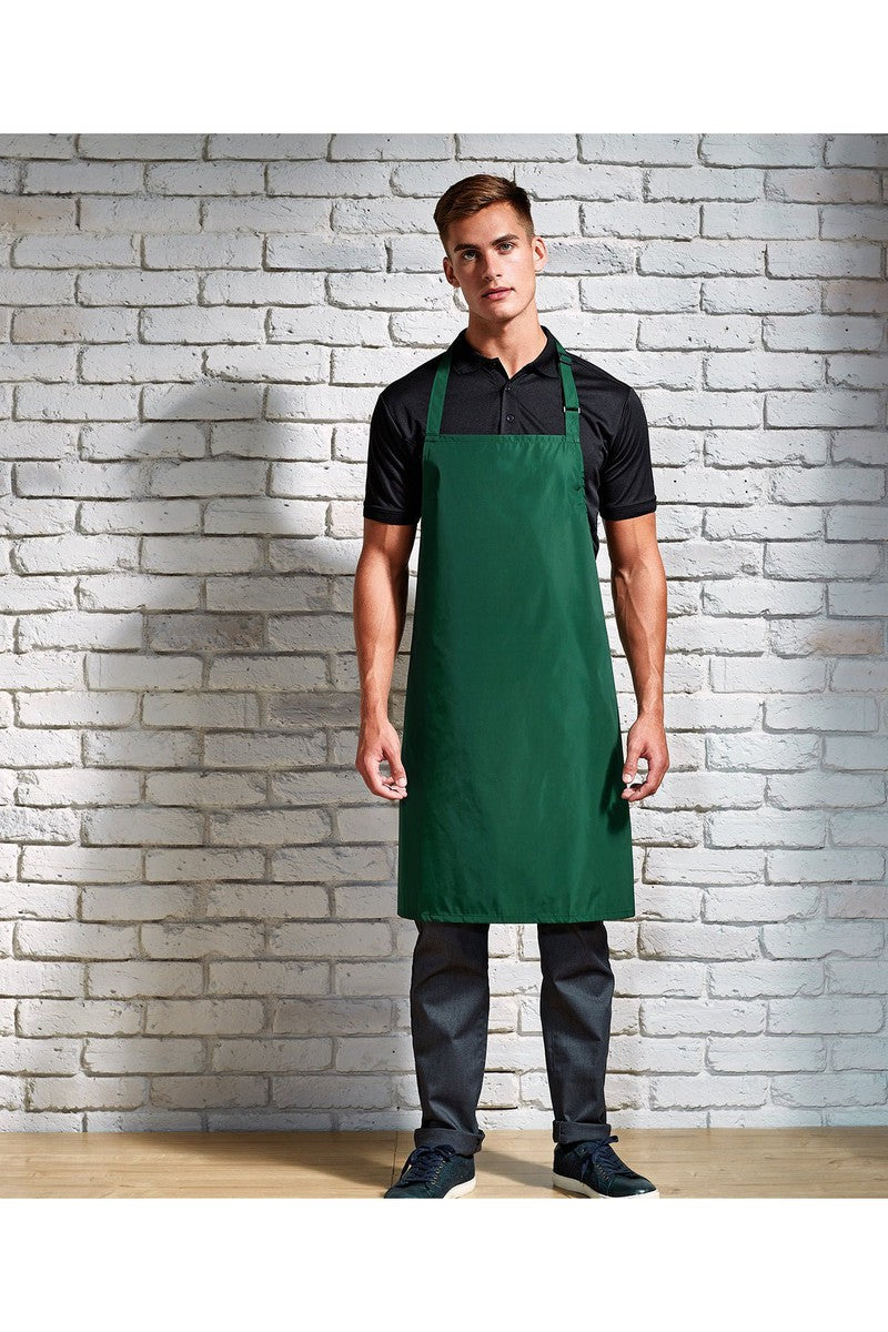 Waterproof bib apron