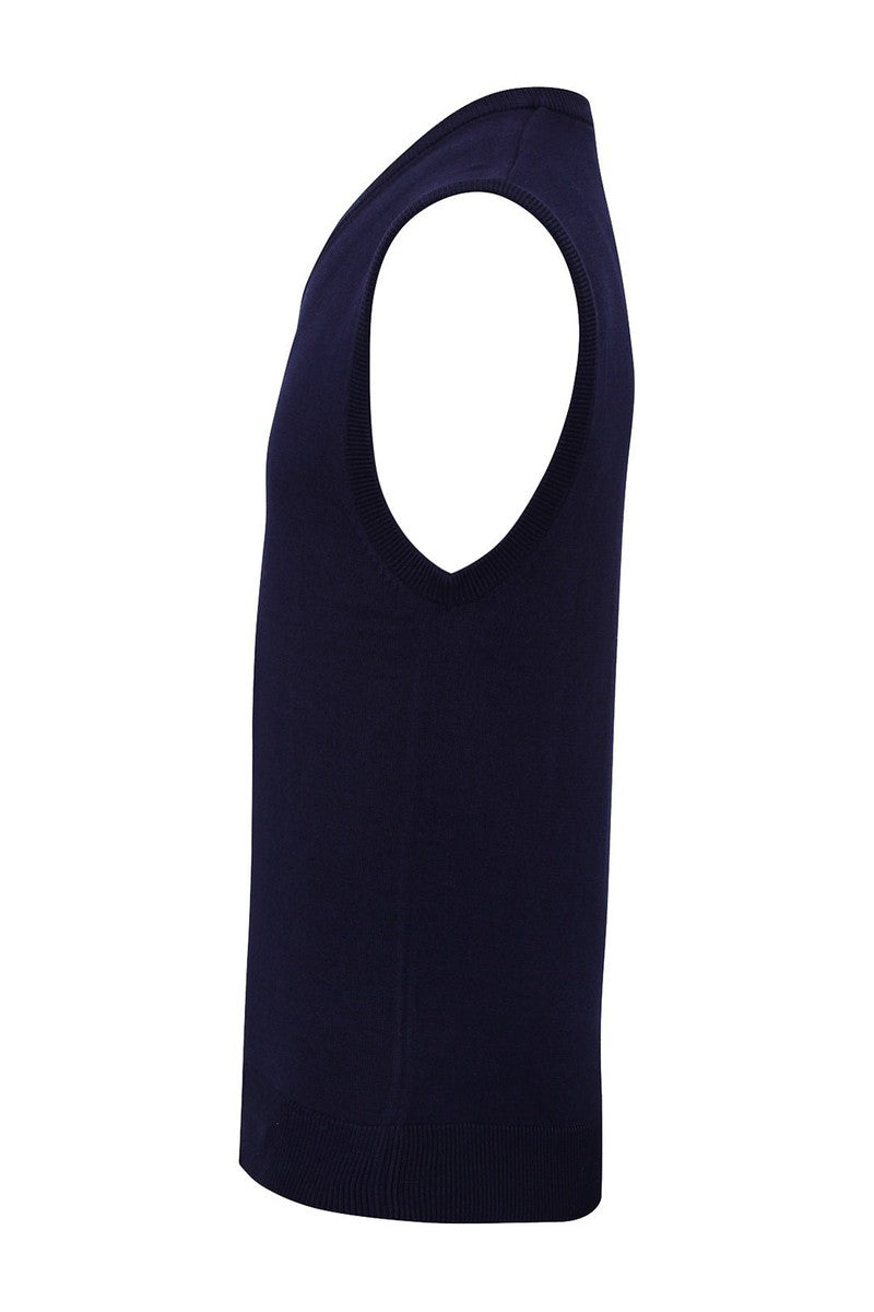 Sleeveless knitted sweater