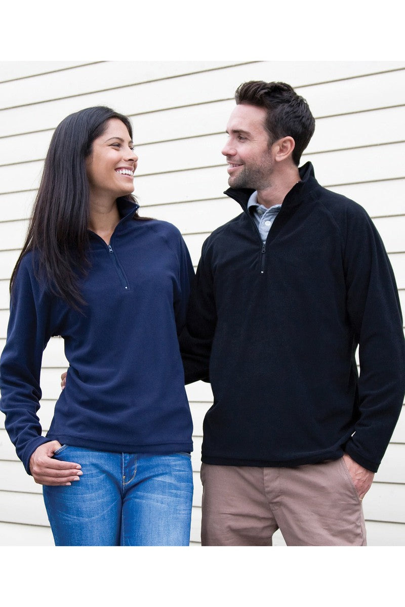 Core Zip Neck Micro Fleece