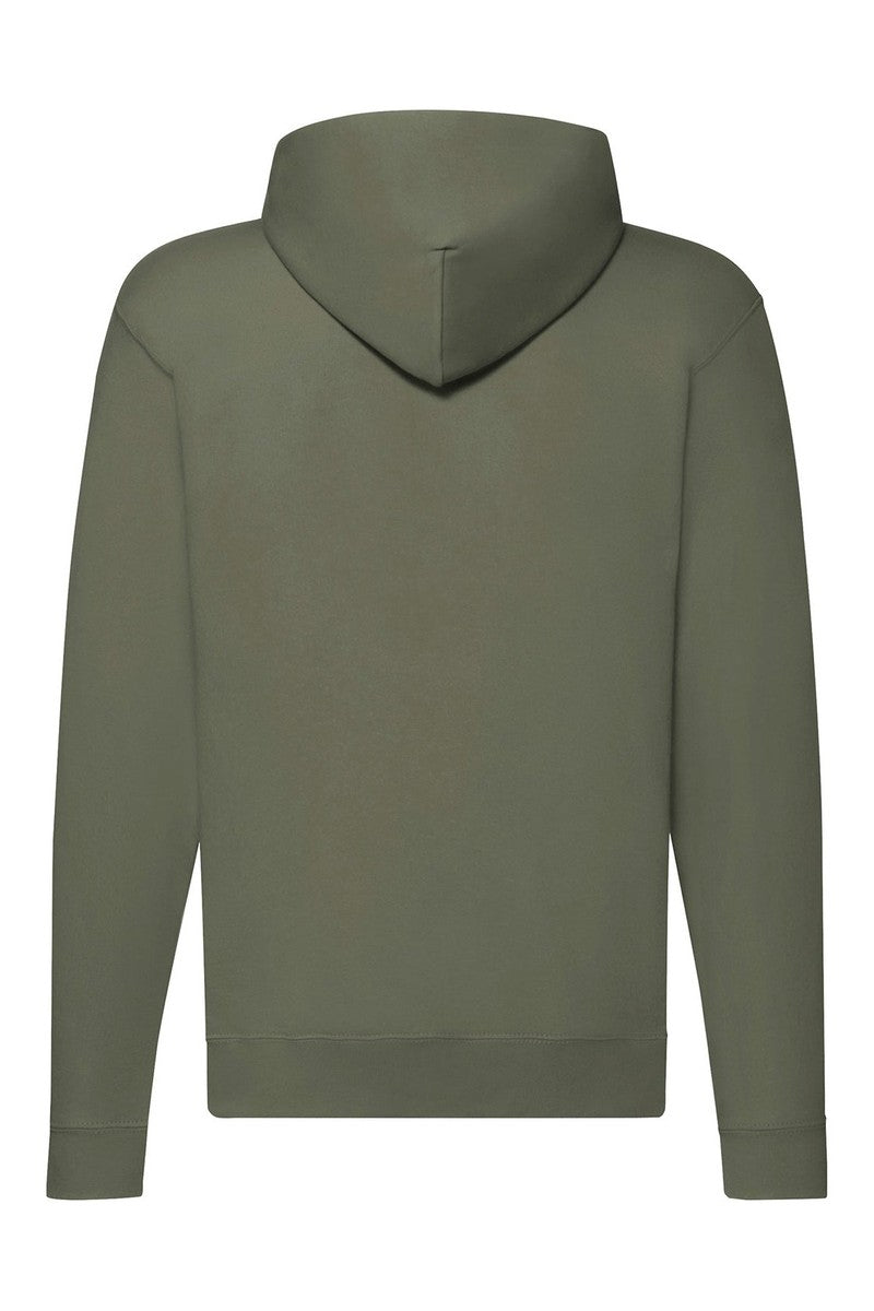 Classic 80/20 hooded sweatshirt jacket