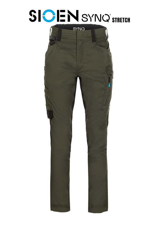 SQILL MEN'S SERVICE TROUSERS, STRETCH ZONES