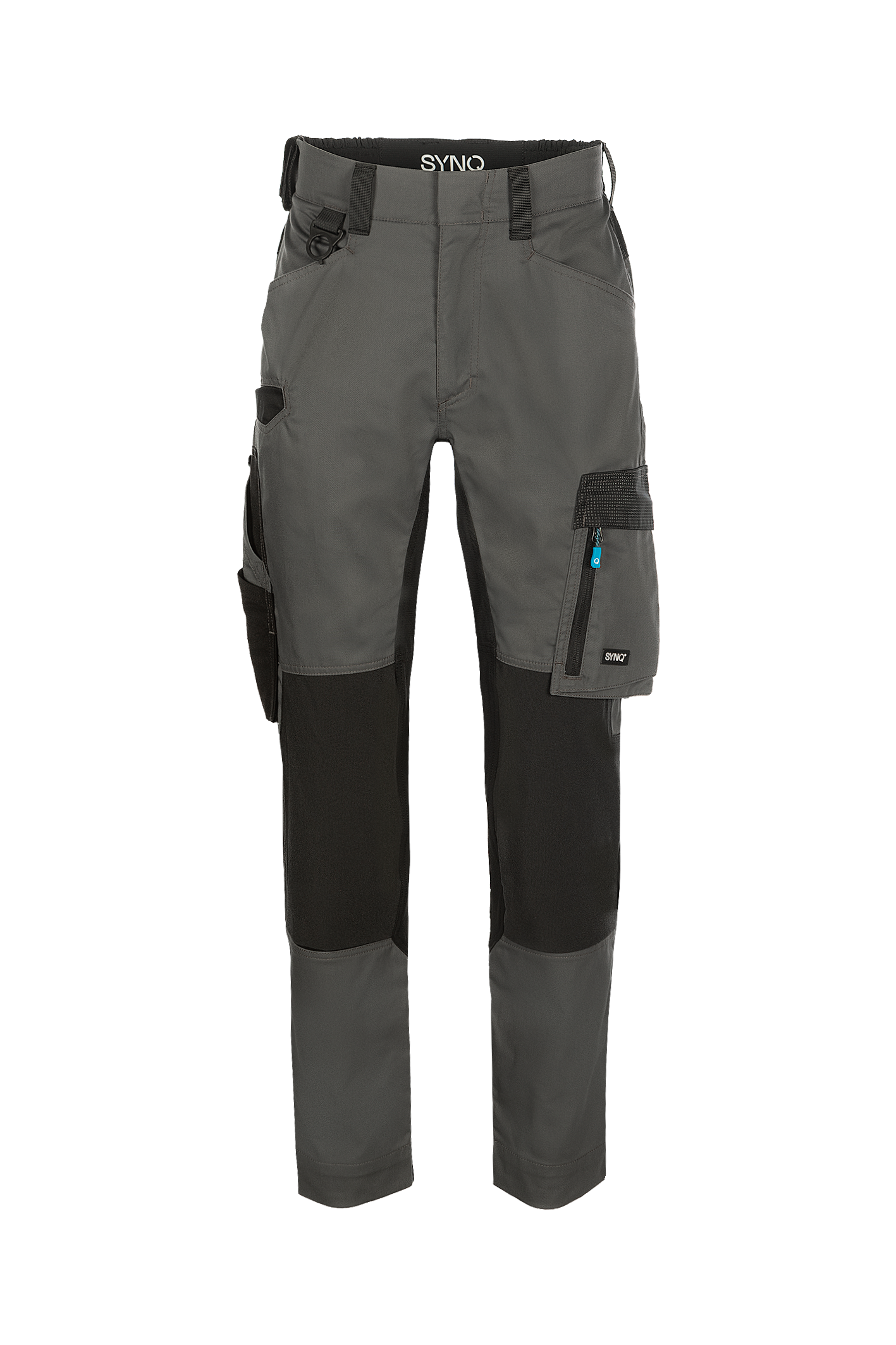 SQOOT MEN'S KNEE POCKET TROUSERS, STRETCH ZONES