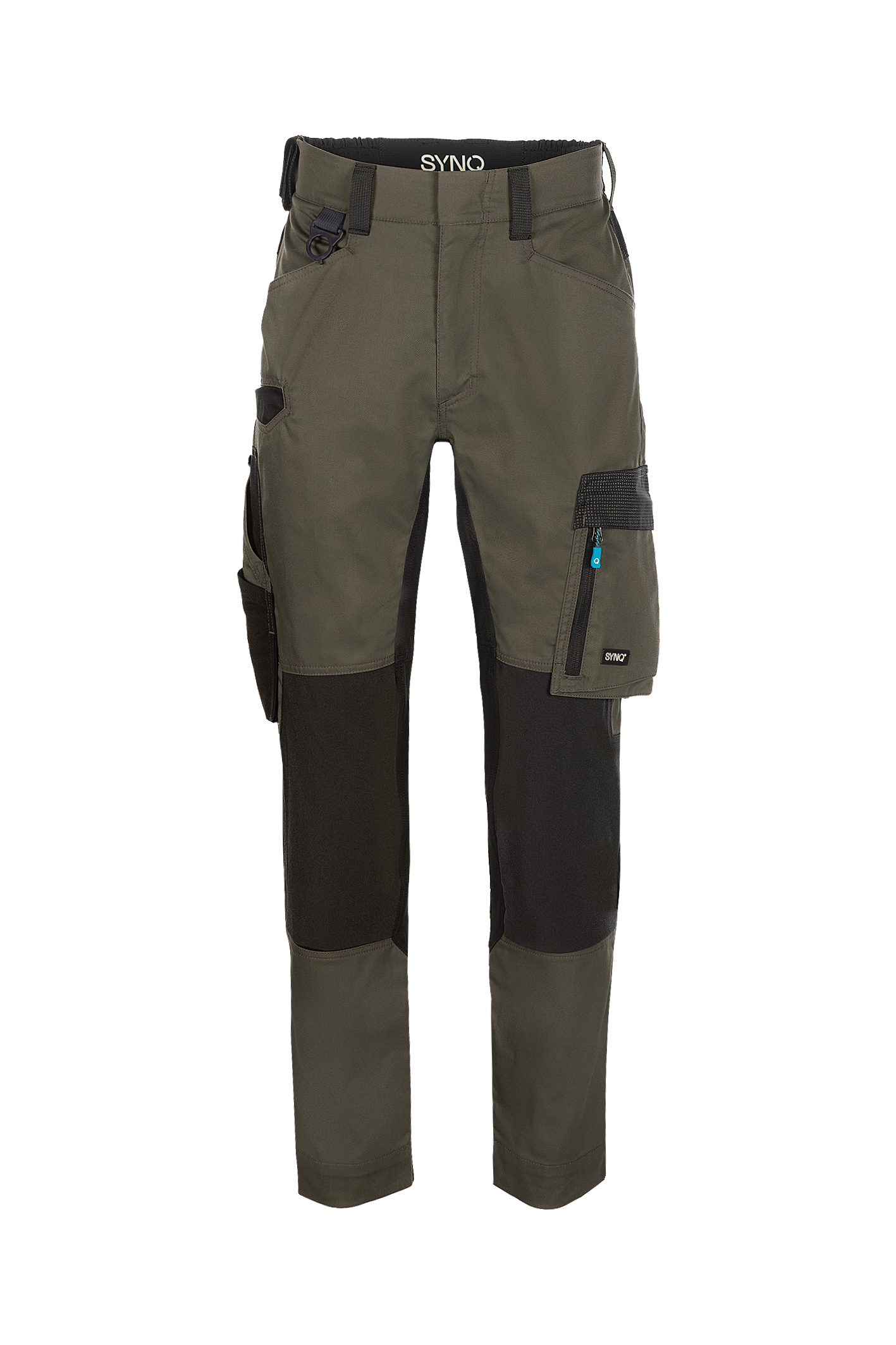 SQOOT MEN'S KNEE POCKET TROUSERS, STRETCH ZONES
