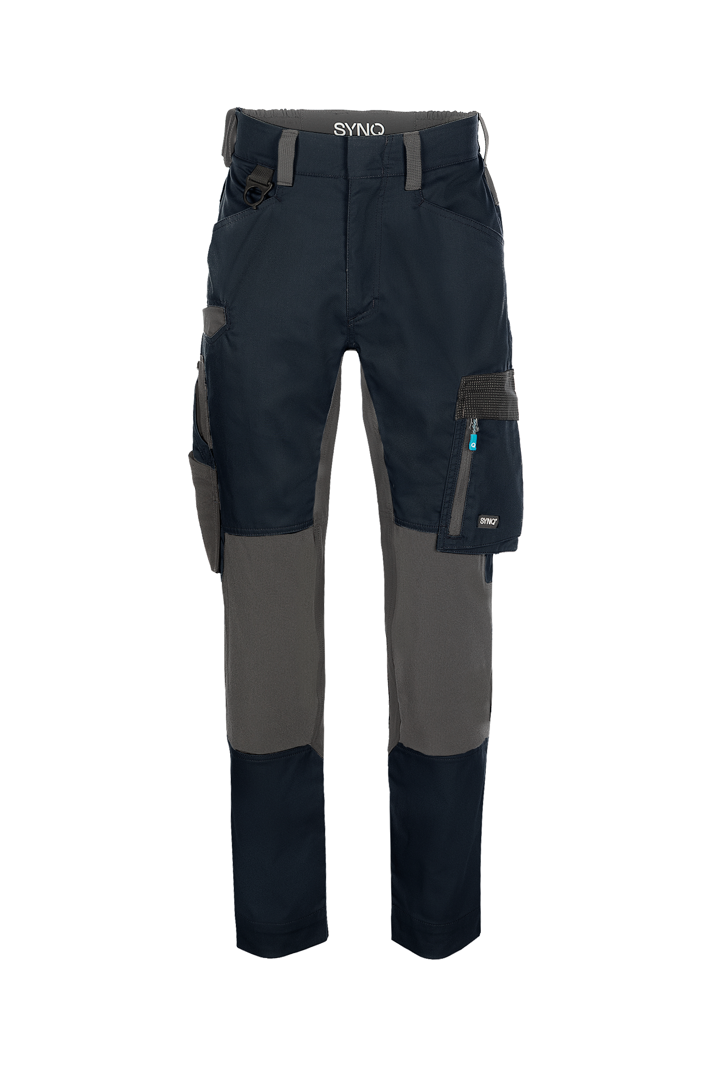 SQOOT MEN'S KNEE POCKET TROUSERS, STRETCH ZONES