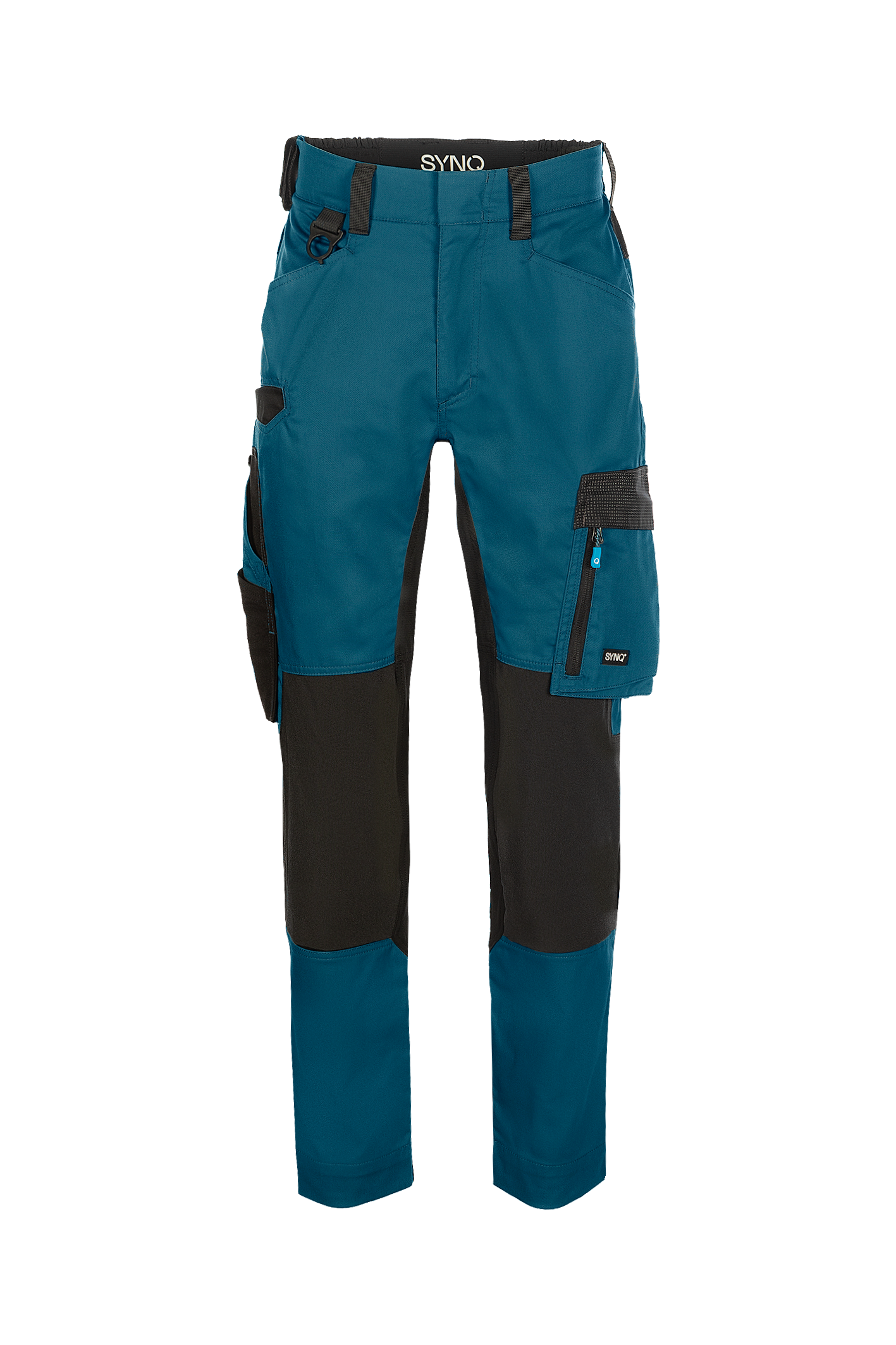 SQOOT MEN'S KNEE POCKET TROUSERS, STRETCH ZONES