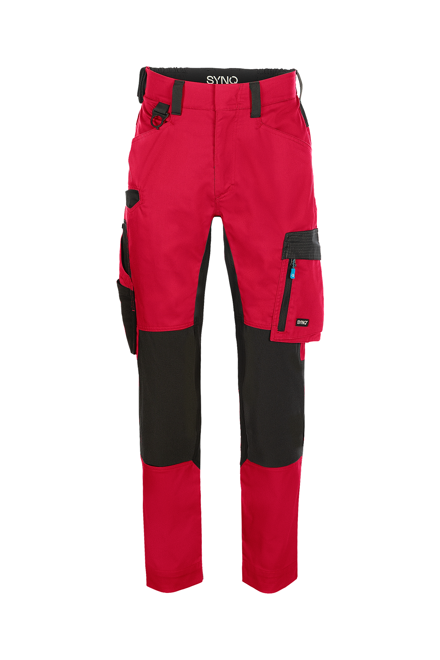 SQOOT MEN'S KNEE POCKET TROUSERS, STRETCH ZONES