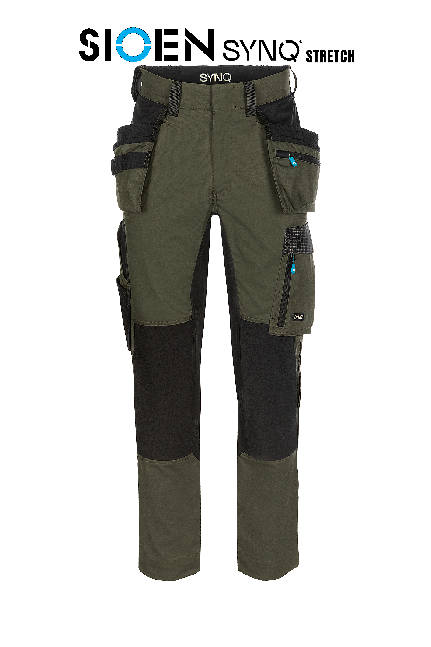 QROWD HOLSTER POCKET TROUSERS, STRETCH ZONES