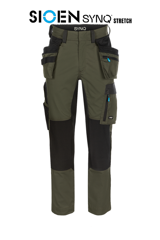 QROWD HOLSTER POCKET TROUSERS, STRETCH ZONES