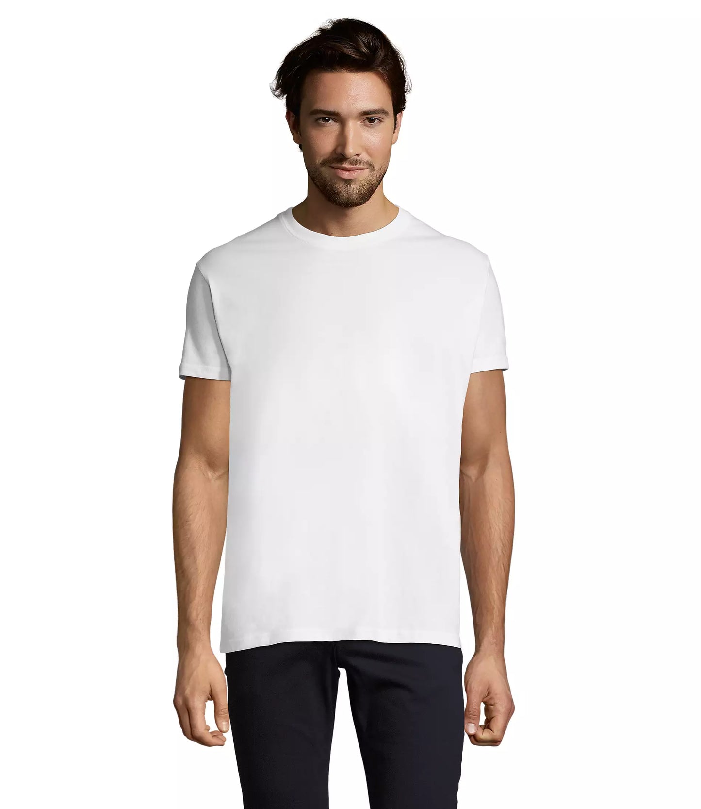 MEN'S ROUND NECK T-SHIRT White
