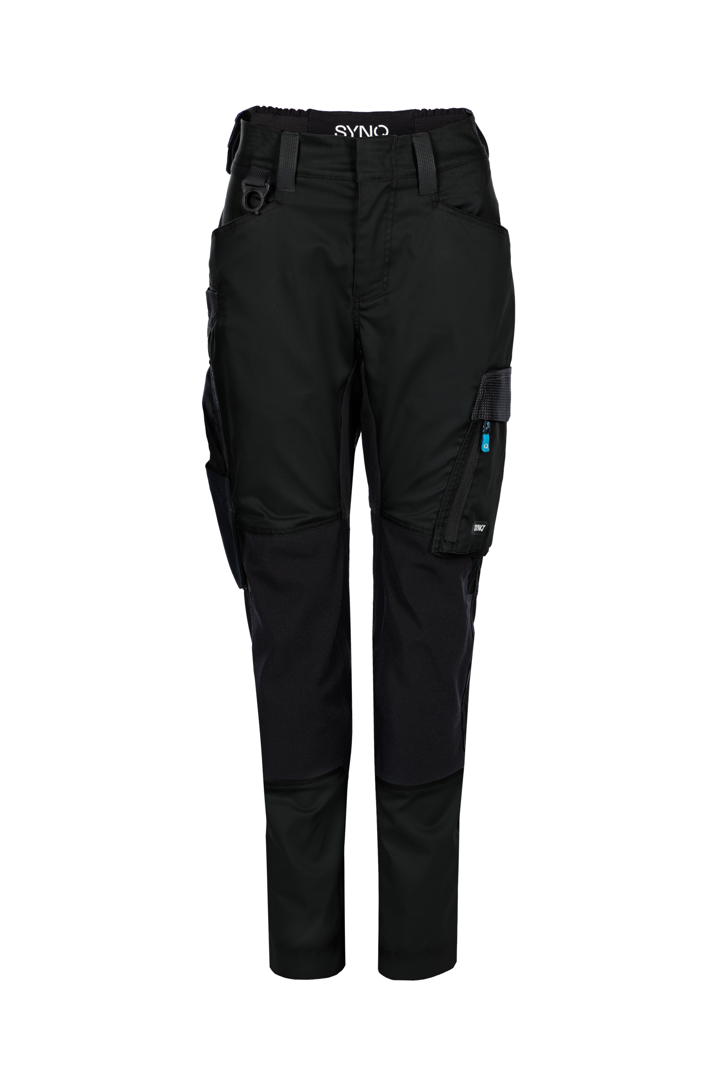 SQOOT WOMEN WOMEN’S KNEE POCKET TROUSERS, STRETCH ZONES