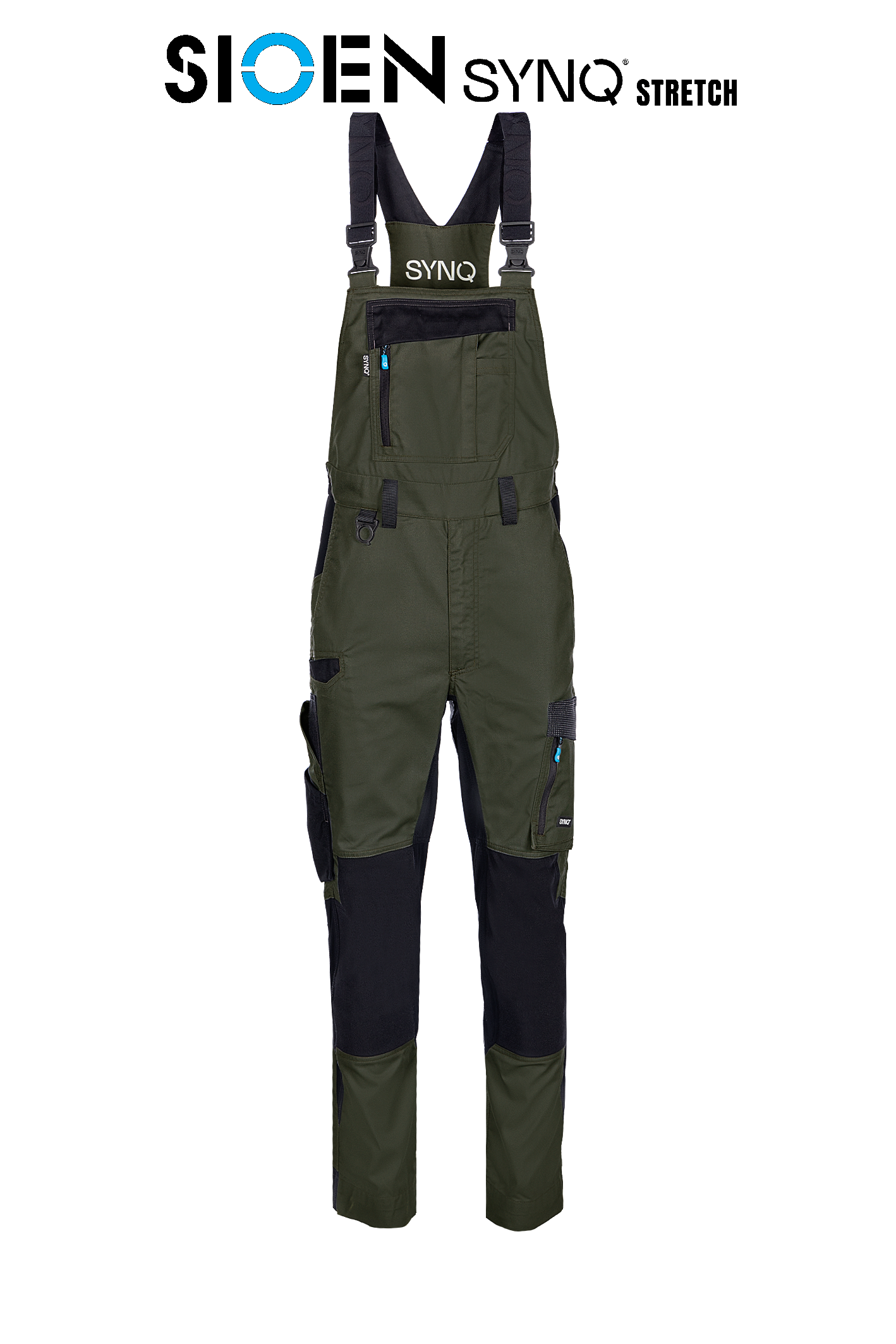 QOMBI BIB & BRACE, STRETCH ZONES