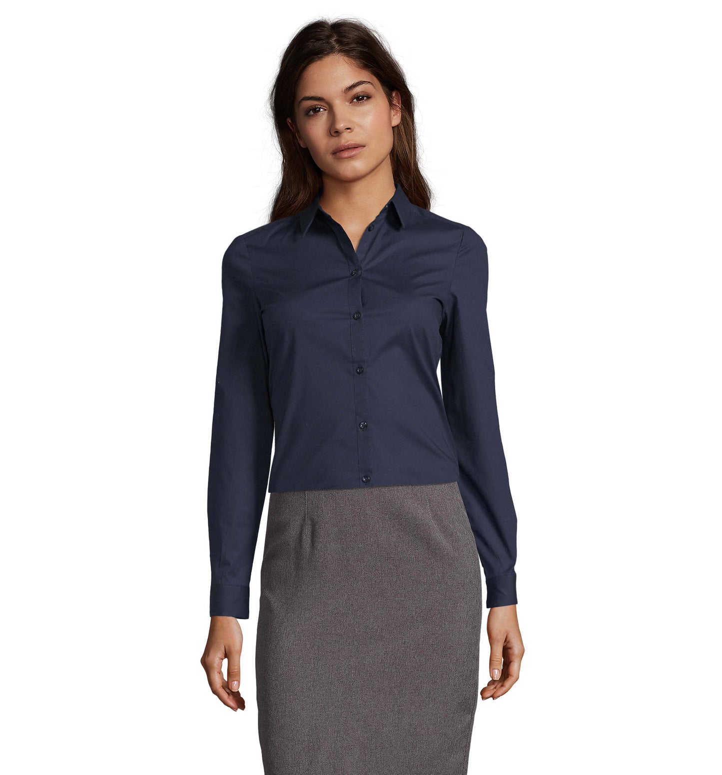 Blake Womens long sleeve stretch shirt