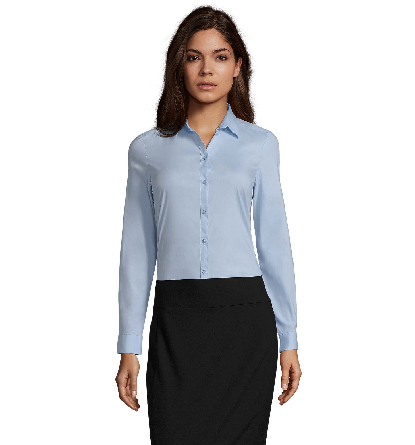 Blake Womens long sleeve stretch shirt