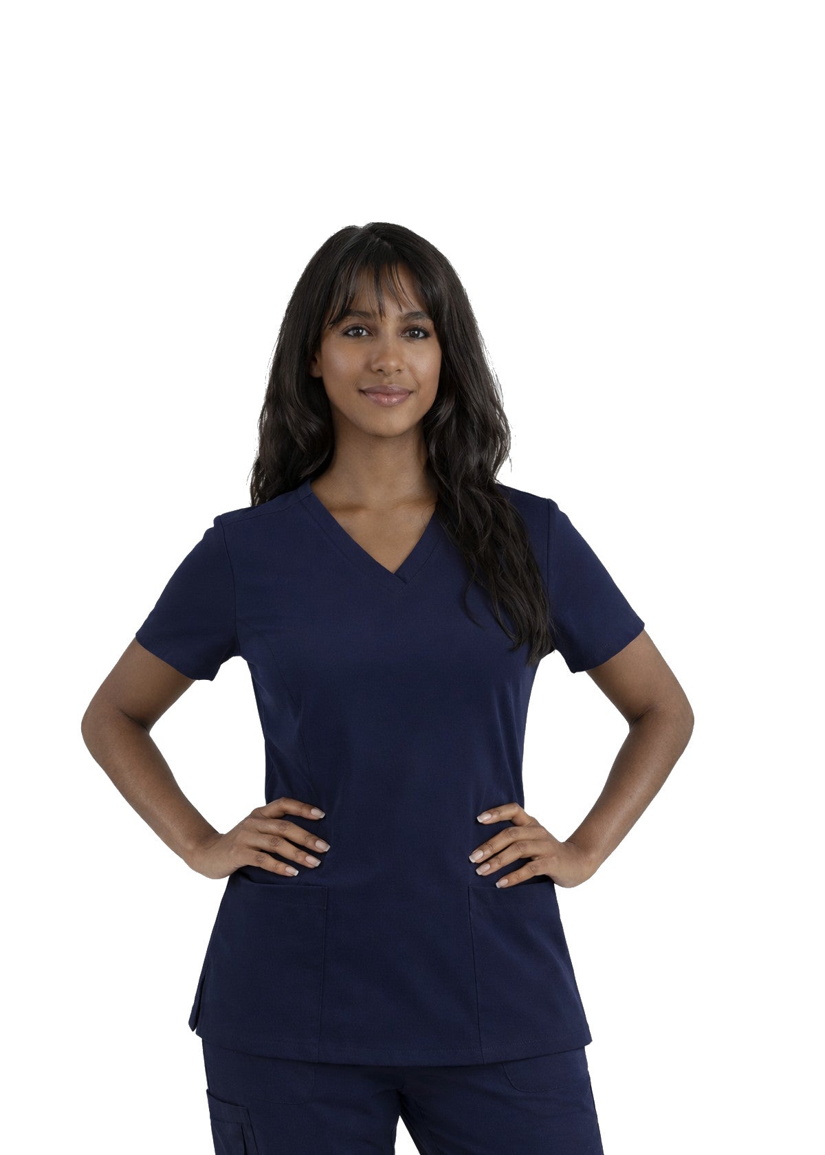 PhilTex Ladies Stretch Scrub Navy