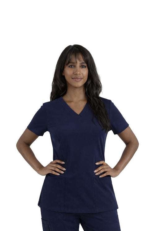 PhilTex Ladies Stretch Scrub Navy