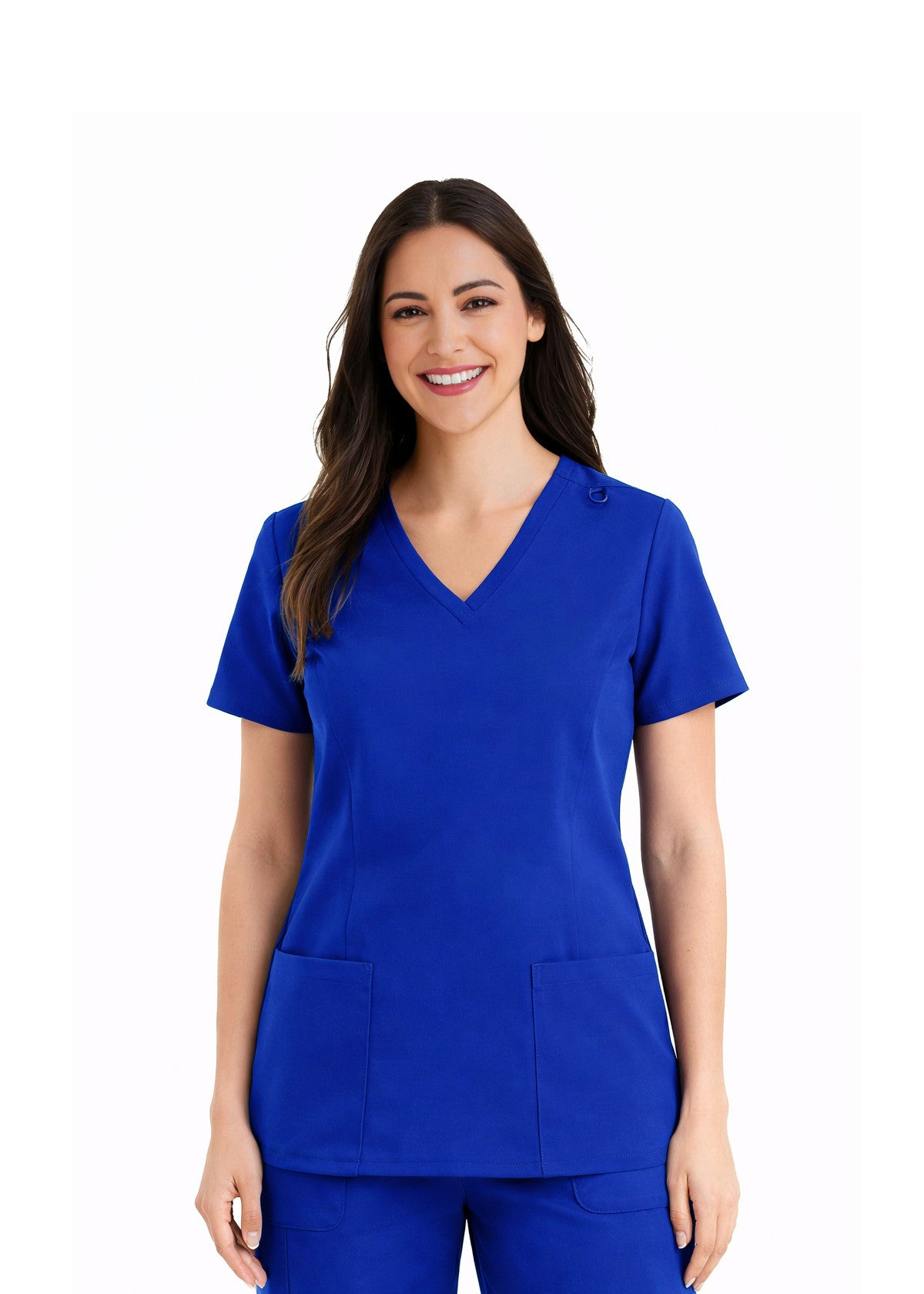 PhilTex Ladies Stretch Scrub Royal Blue