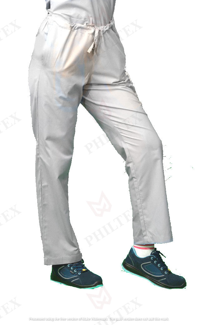 PhilTex Premium Scrub Bottoms White