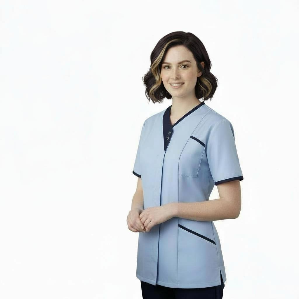 Sky Ladies Asymmetric Tunic
