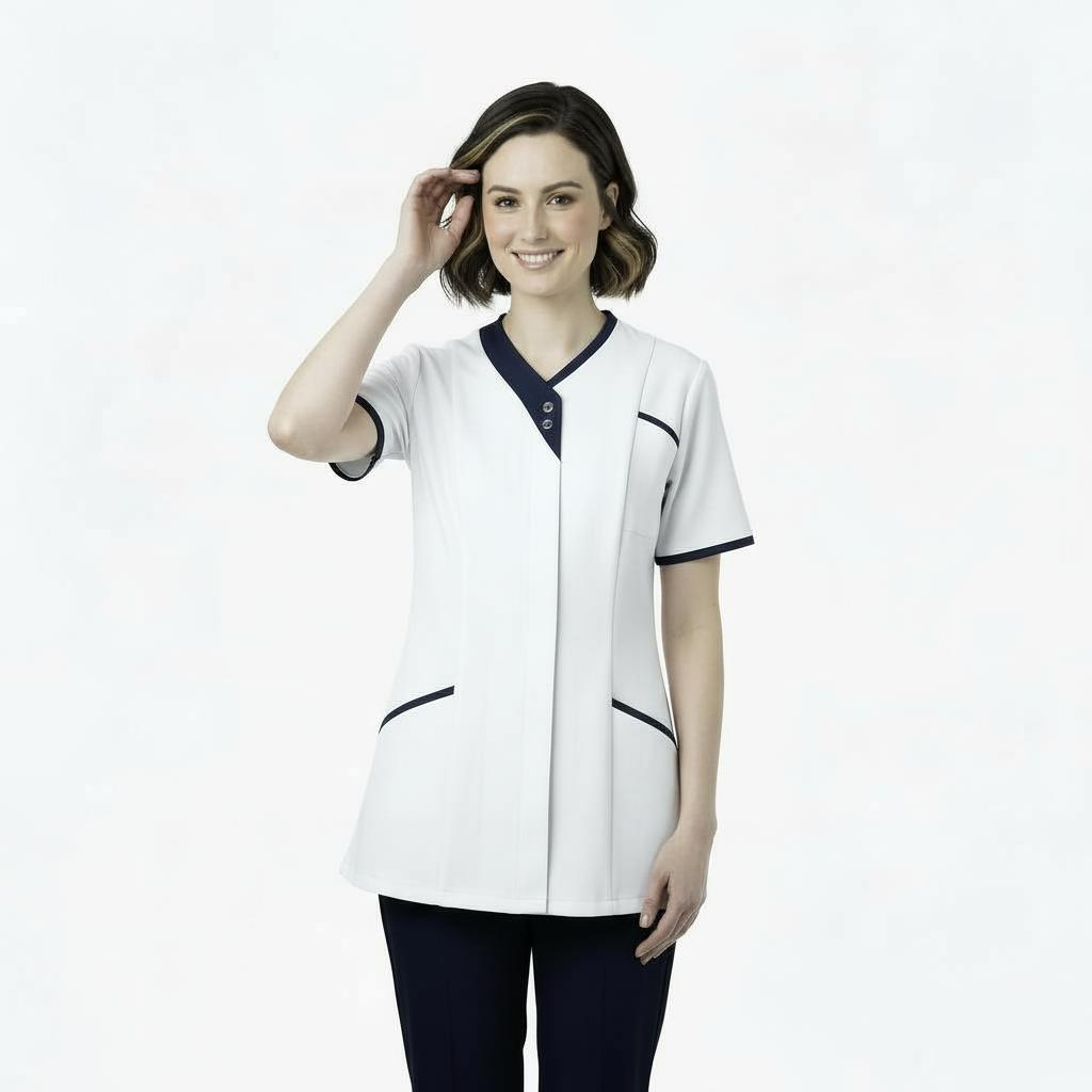 White Ladies Asymmetric Tunic