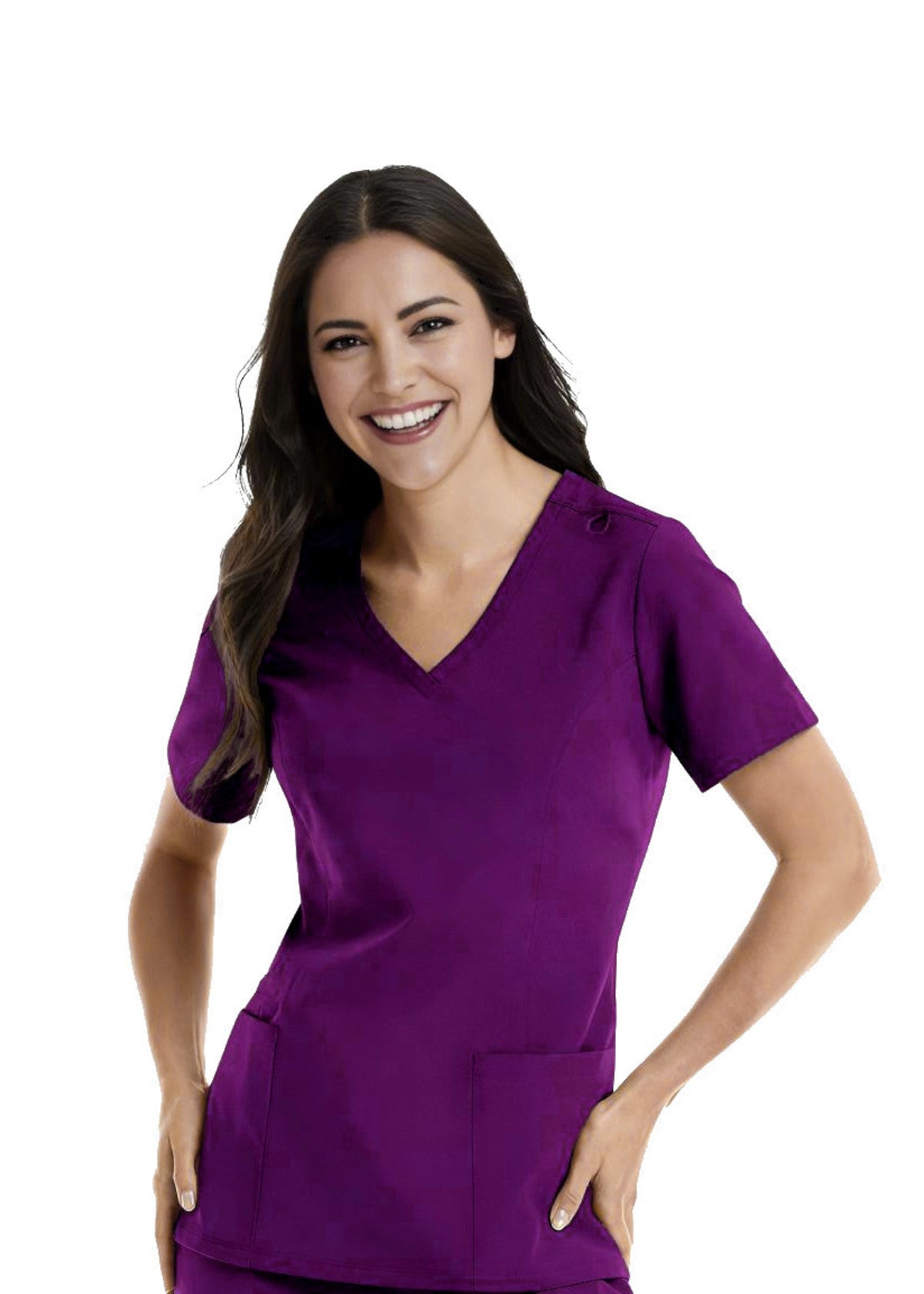 PhilTex Ladies Stretch Scrub Purple