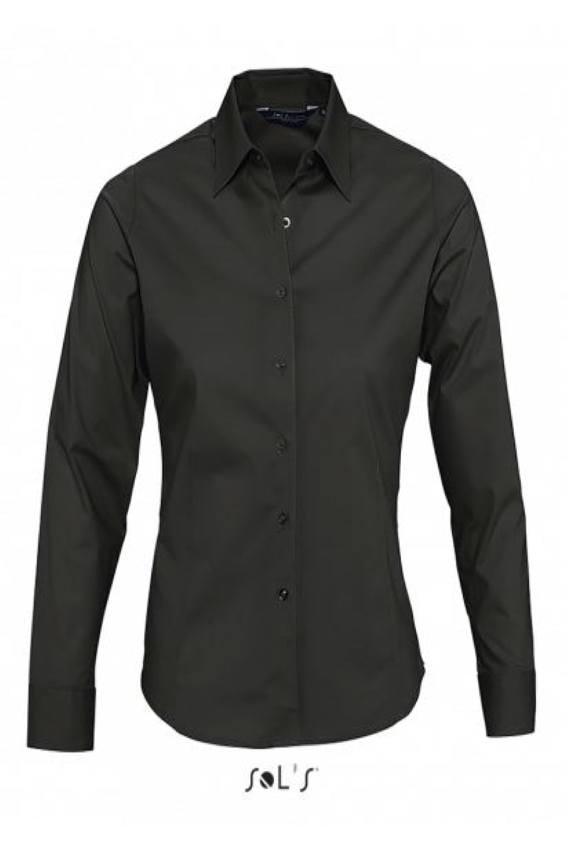 Eden long sleeve stretch shirt