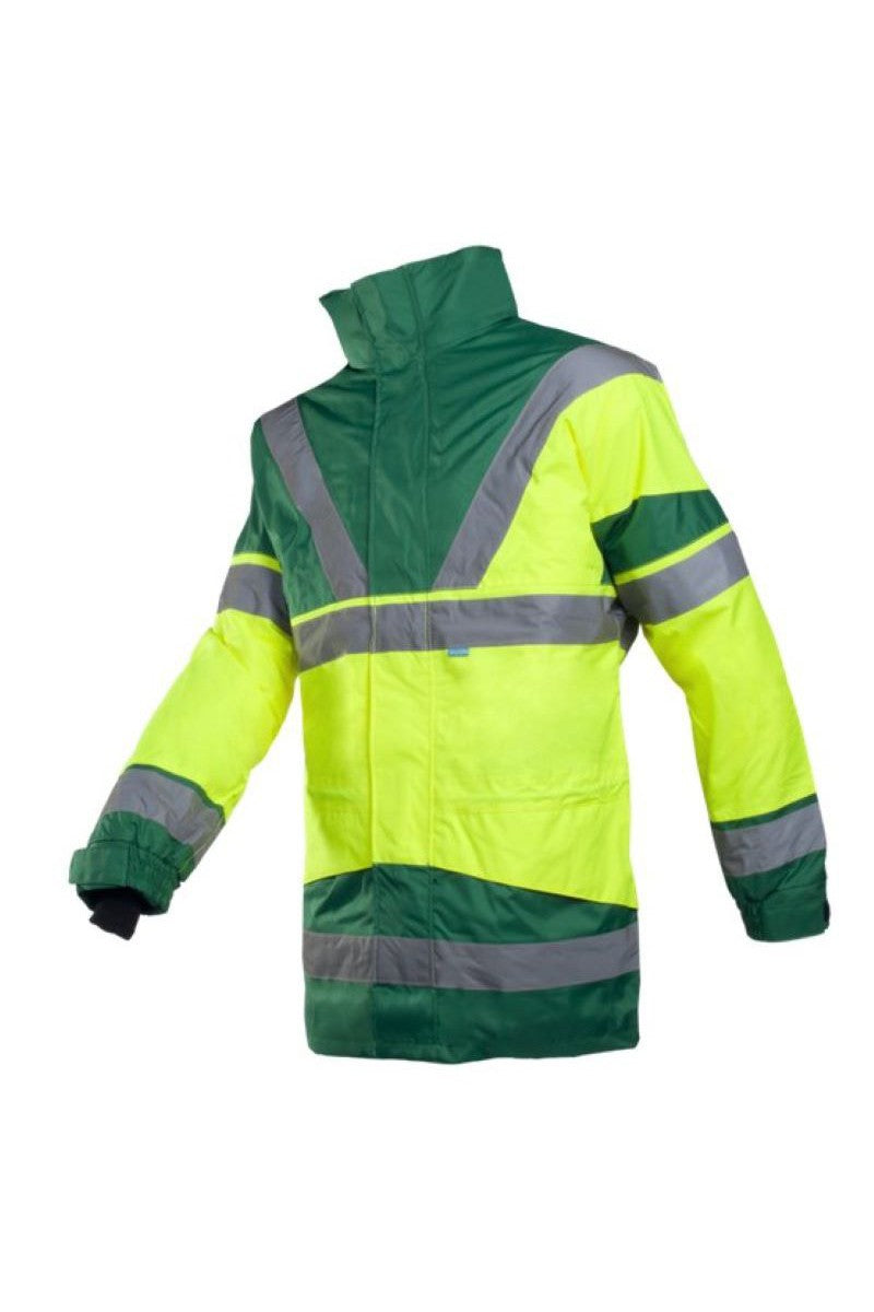 Skollfield hi-vis rain jacket with detachable bodywarmer