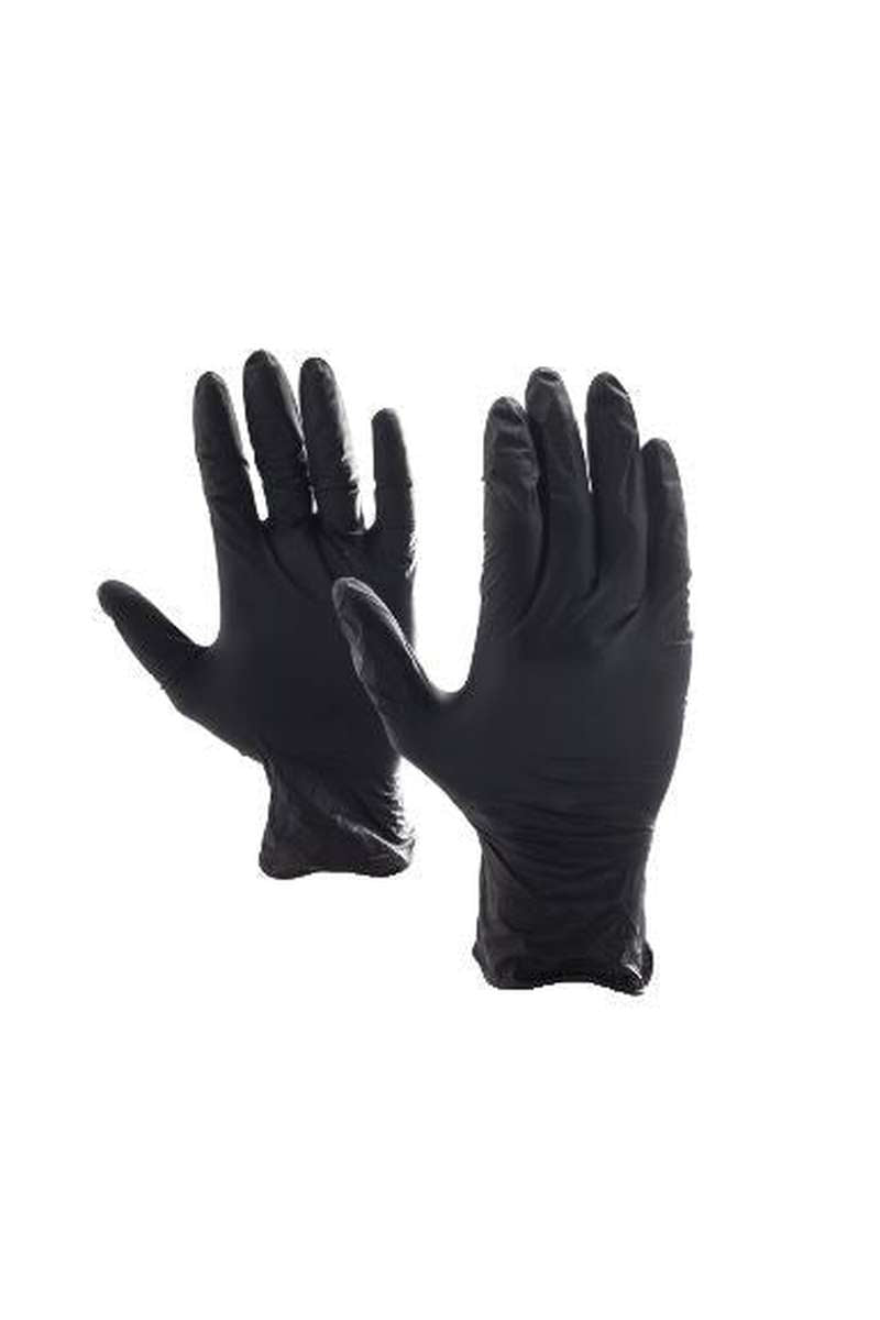 AURELIA Bold black nitrile examination gloves
